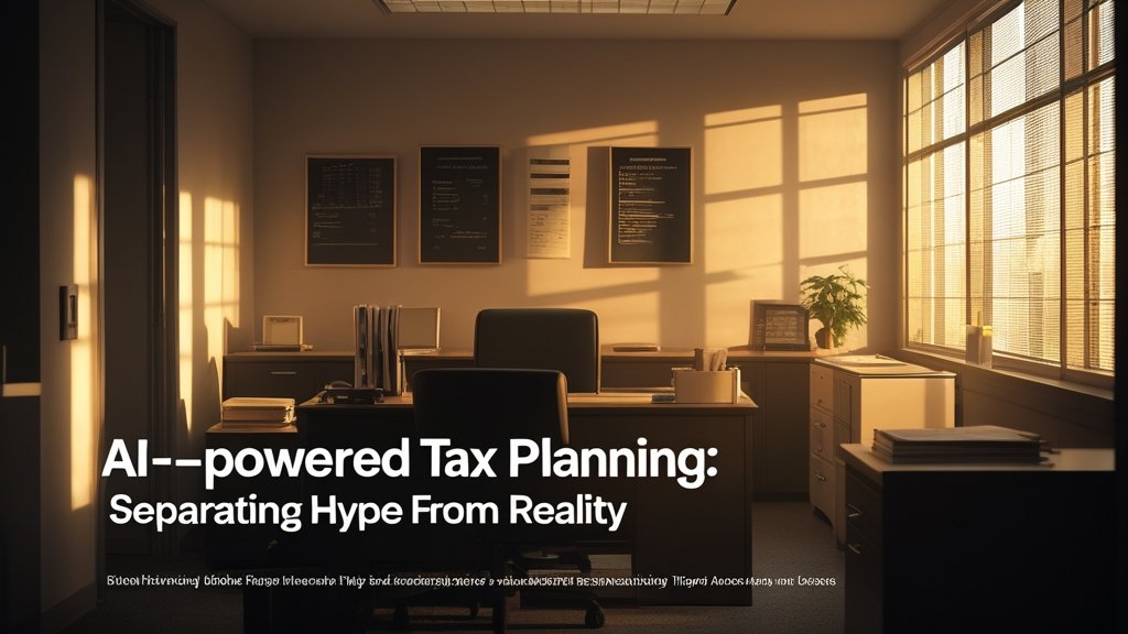 AI-Powered Tax Planning: Separating Hype from Reality
